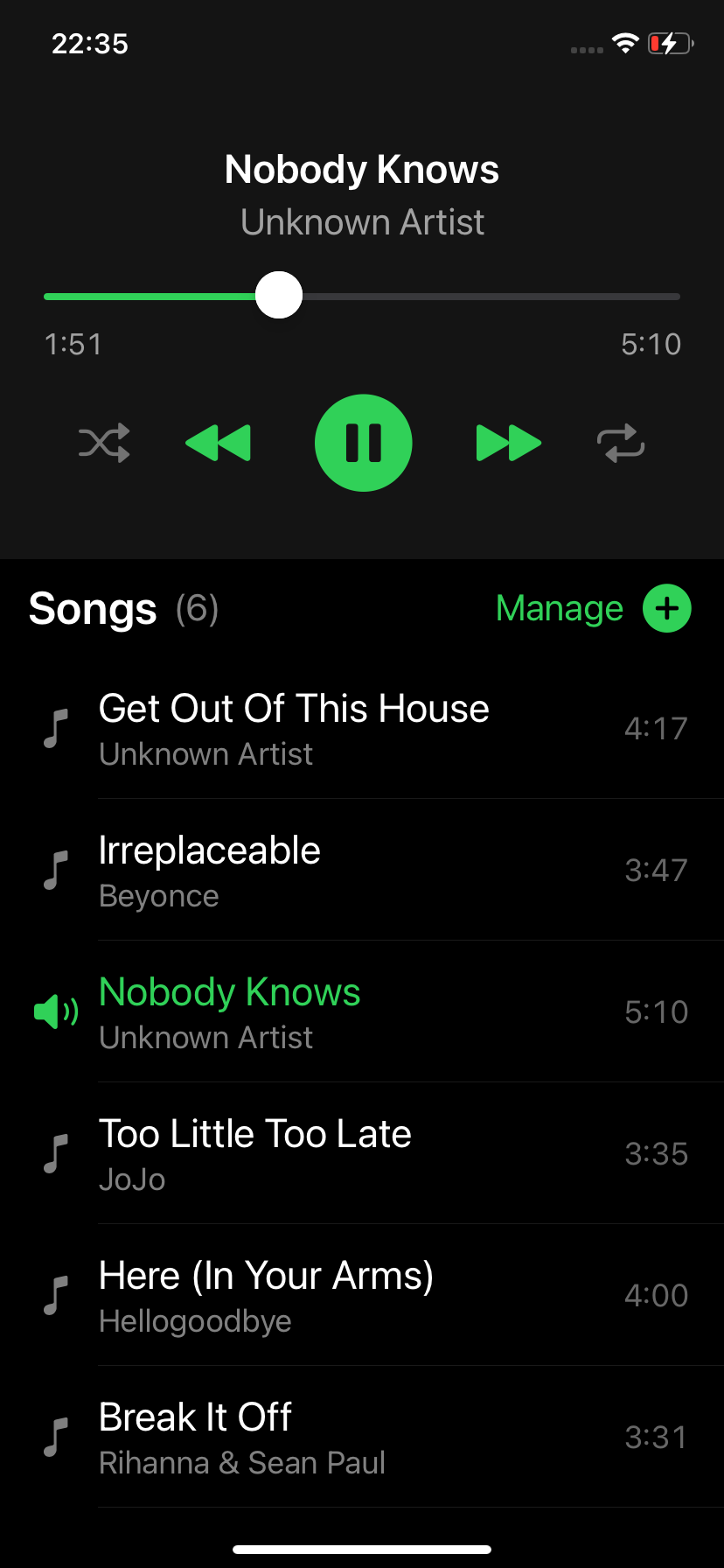 uPlayer screenshot 2